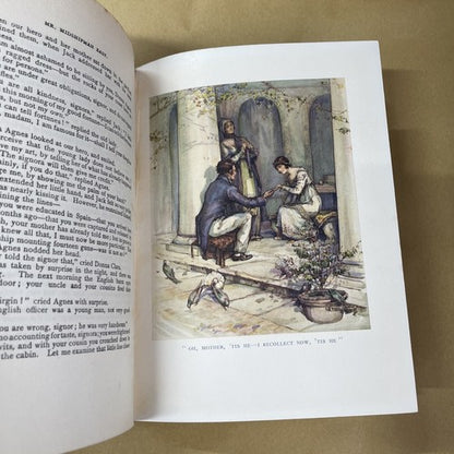 Mr. Midshipman Easy, Captain F. Marryat (1921) A and C. Black Ltd, HB dustjacket