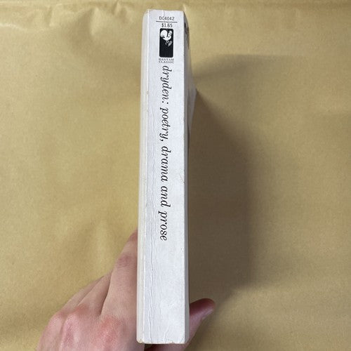 Dryden: Poems, Plays and Essays (Bantam - 1967)