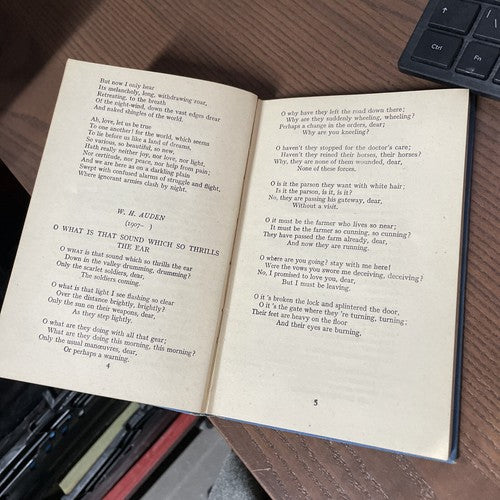 Poems For Everyone (W G Bebbington - Dent & Sons, 1947)