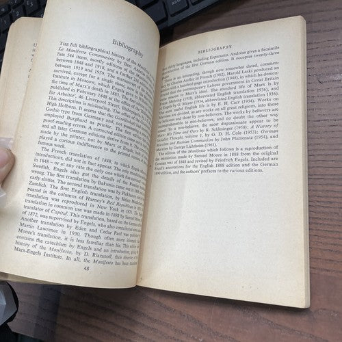 The Communist Manifesto by Marx & Engels - Pub: Pelican/Penguin 1967 PB Book