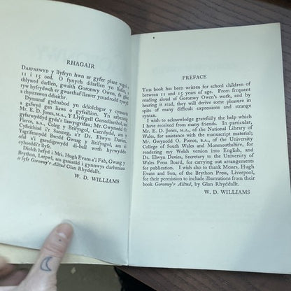 Goronwy Owen - Williams, W D 1951 university Of Wales Press