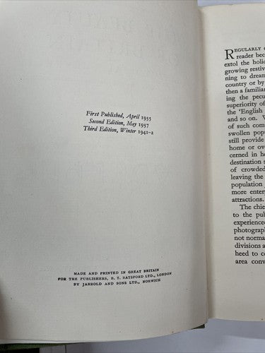 The Beauty of Britain A Pictorial Survey introduced by J B Priestley, 1941-2