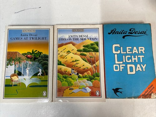 3x Anita Desai Penguin Classics Vintage Book Bundle Set