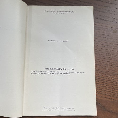 Bain Town, Cleveland W. Eneas - 1976 Nassau Guardian First Edition