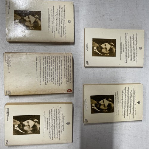 5x D H Lawrence Penguin Classics ORANGE Vintage Book Bundle Set