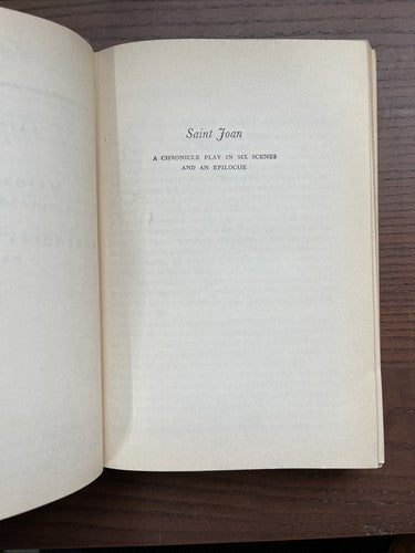 BERNARD SHAW'S SAINT JOAN, MAJOR BARBARA, ANDROCLES AND THE LION 1956 (MODERN LI