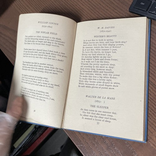 Poems For Everyone (W G Bebbington - Dent & Sons, 1947)