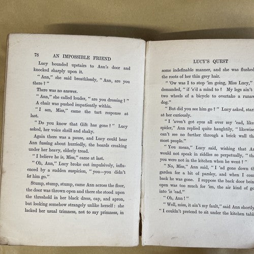 An Impossible Friend (E. L. Haverfield - Ballantyne Press, 1911)