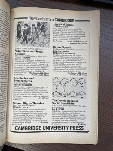 ENCOUNTER / DECEMBER 1979 / PHILOSOPHY & PSYCHOLOGY