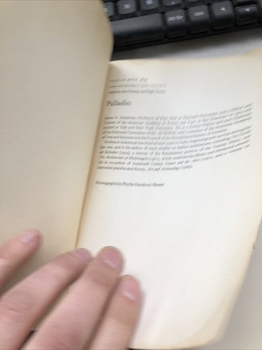 Palladio - James S. Ackerman - Paperback - 1966