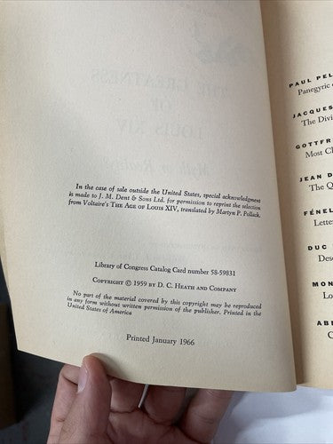 William F Church - The Greatness Of Louis XIV (1966)