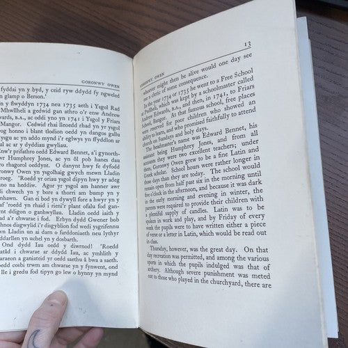Goronwy Owen - Williams, W D 1951 university Of Wales Press