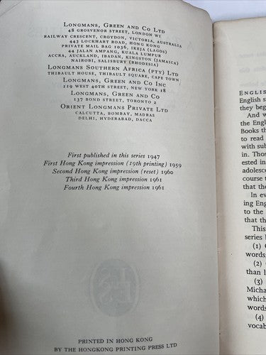 charles dickens a tale of two cities, longmans 1961