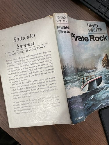 Pirate Rock, David Walker - Collins, 1969, Hardcover - First Edition