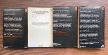 4x John Prebble Penguin Classics ORANGE Vintage Book Bundle Set