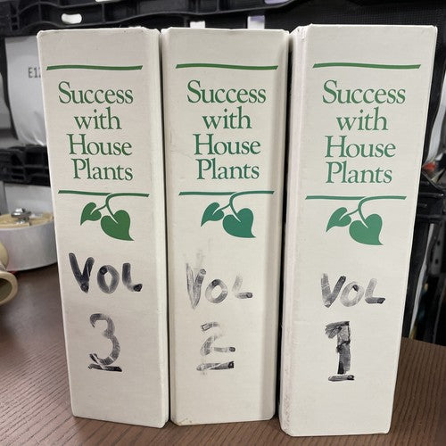 Success with House Plants Folders 3x vol. with Cards 