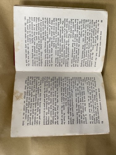 Five Fall into Adventure (Enid Blyton - Hardback, Hodder Stoughton, 1951)