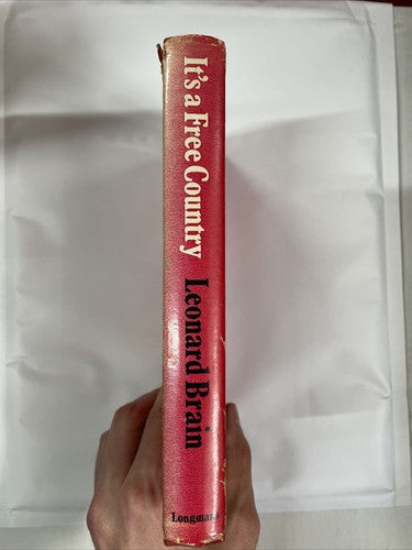 It's a Free Country, Leonard Brain (1965) Hardcover with Dustjacket