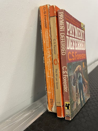 3x C.S. Forester Penguin Classics Vintage Book Bundle Set
