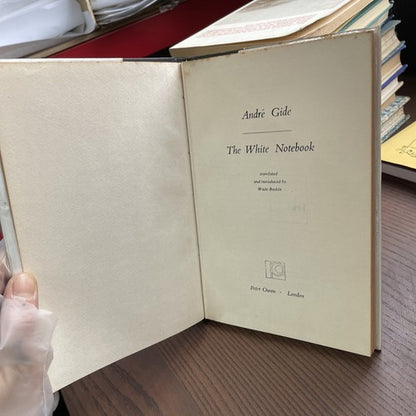 The White Notebook, Andre Gide - Peter Owen, 1967, Hardcover Ex Library