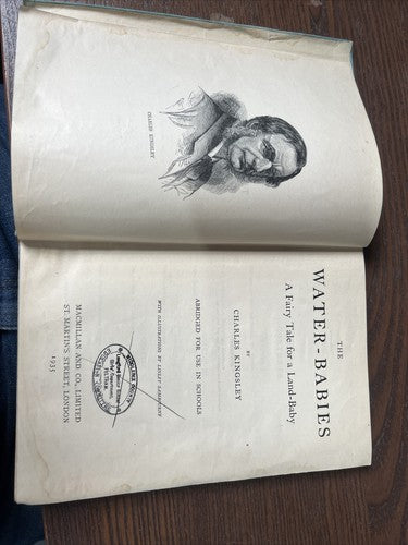 THE WATER BABIES by CHARLES KINGSLEY - Pub. CONSTABLE - H/B 1935