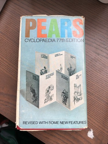 Pears Cyclopedia 77th edition (hardback) 1968