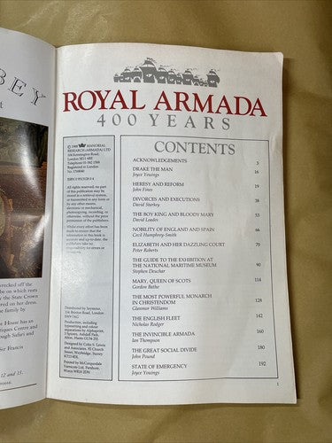 ROYAL ARMADA 400 YEARS (1988) National Maritime Museum Greenwich large format PB