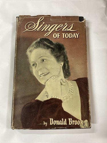 Singers of Today (Donald Brook - 1949)