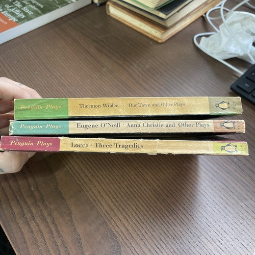 3x Penguin Plays Bundle: Lorca, O'Neill, Wilder - 1960/1961/1962