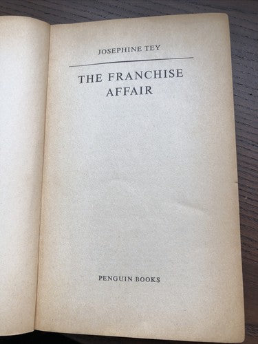 The Franchise Affair (Penguin Vintage Crime) by Tey, Josephine 1964