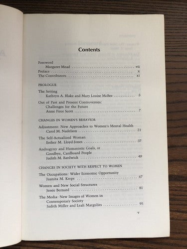 'The American Woman: Who Will She Be?' McBee & Blake (1974)