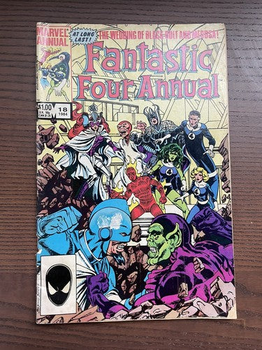 FANTASTIC FOUR ANNUAL #18, 1984, Marvel Annual 