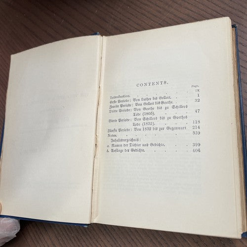 Deutsche Lyrik, C A Buchheim - Golden Treasury Series, Macmillan 1896