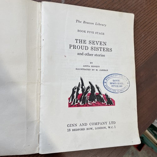 The Seven Proud Sisters and other Stories, A.Hewett, M.Jarman - 1962