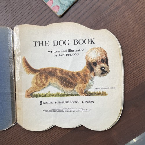 2x Golden Pleasure Books: The Elephant Book, The Dog Book - 1965/1966