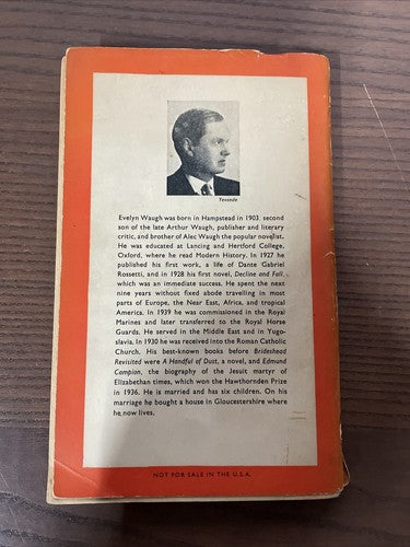  EVELYN WAUGH, THE LOVED ONE, 1956, PENGUIN - acceptable