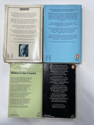 4x Patrick White Penguin Vintage Book Set