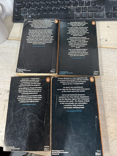 4x Margaret Drabble Penguin Classics Vintage ORANGE Book Bundle Set