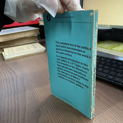 The Communist Manifesto by Marx & Engels - Pub: Pelican/Penguin 1967 PB Book