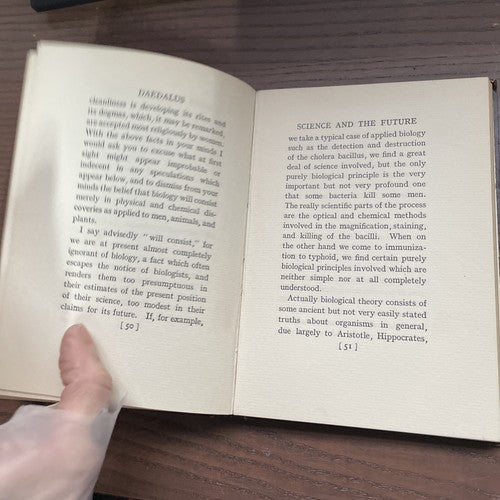 Daedalus Or Science & The Future - J. B. S. Haldane - 1930