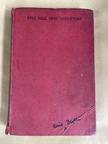 Five Fall into Adventure (Enid Blyton - Hardback, Hodder Stoughton, 1951)