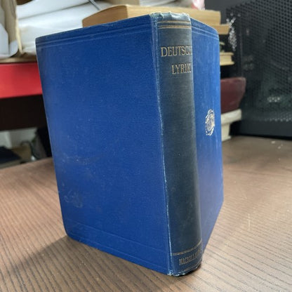 Deutsche Lyrik, C A Buchheim - Golden Treasury Series, Macmillan 1896