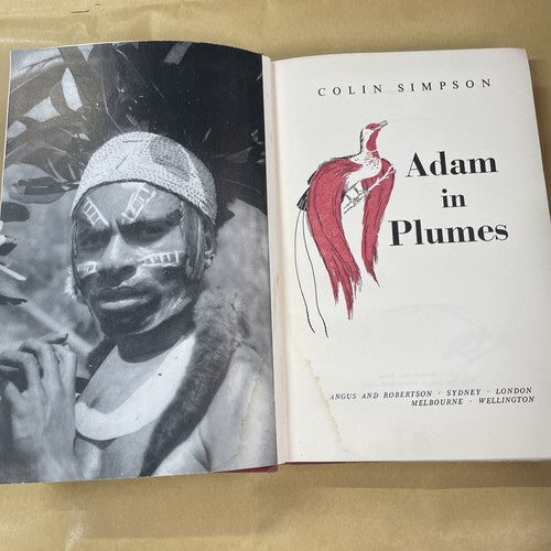 Adam in Plumes, Colin Simpson (1955) HB