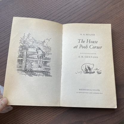 The House at Pooh Corner (A.A. Milne - 1970, Methuen)