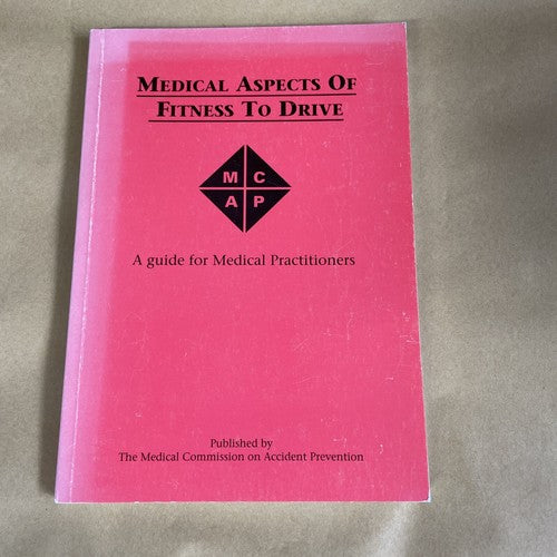 Good - Medical Aspects of Fitness to Drive - n/a 1995-01-01 The hinges are in go