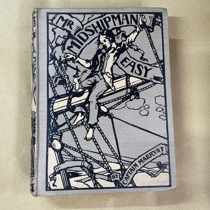 Mr. Midshipman Easy, Captain F. Marryat (1921) A and C. Black Ltd, HB dustjacket