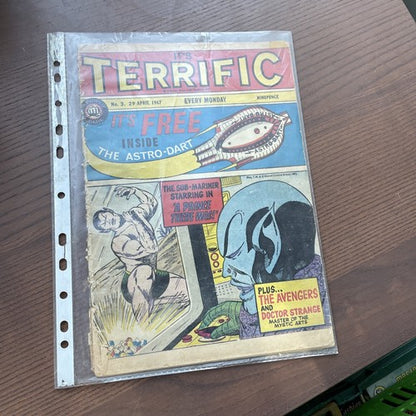It's TERRIFIC Comic #3, April 29th 1967 - Marvel UK RARE