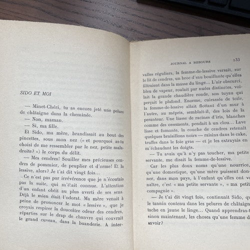 Journal a Rebours - Colette, 1941, Artheme Fayard