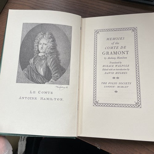Memoirs of the Comte de Gramont, A Hamilton - Folio 1965 with Slipcase