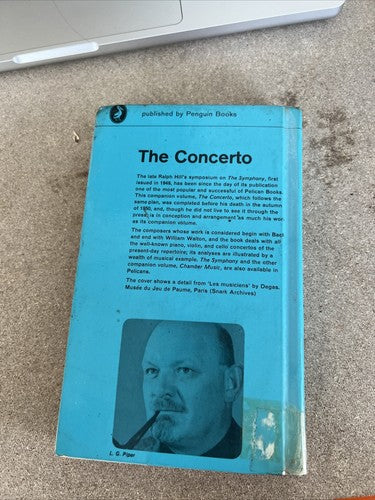 The Concerto Hardcover Pelican, Ralph Hill, 1966 Book